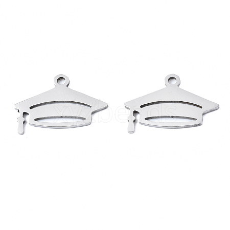 Non-Tarnish 201 Stainless Steel Pendants STAS-T044-240P-1