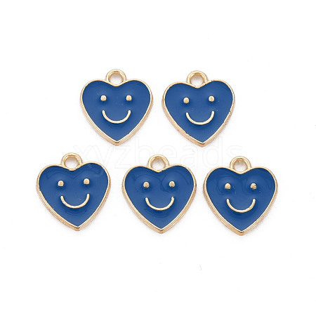 Alloy Enamel Charms ENAM-T016-12C-RS-1