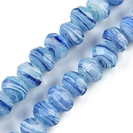 Handmade Lampwork Beads Strands LAMP-T007-13P-1