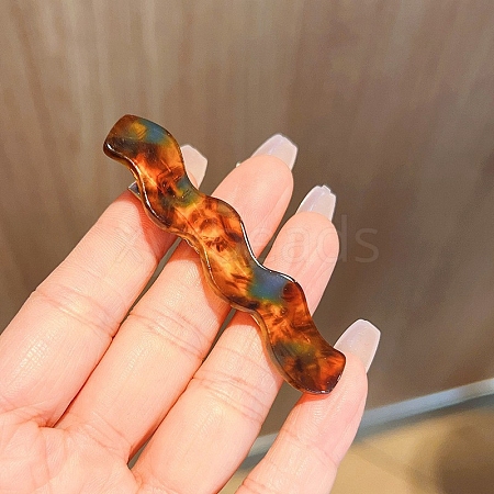 Resin Alligator Hair Clips PW-WG8E115-16-1