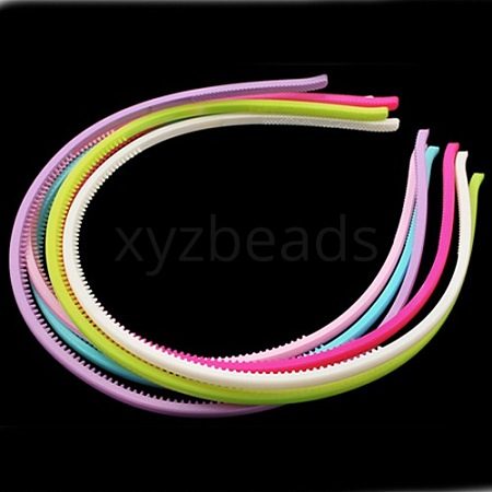 Mixed Acrylic Hair Band Findings X-PJH813Y-1