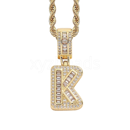 Brass Micro Pave Cubic Zirconia Pendants PW-WG3207D-21-1