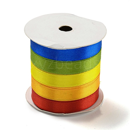 10M 5 Colors Polyester Ribbon OCOR-Q026-03A-1