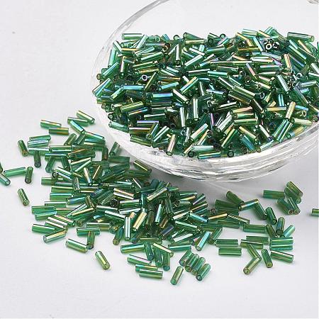 Glass Bugle Beads SEED-E001-5mm-167-1