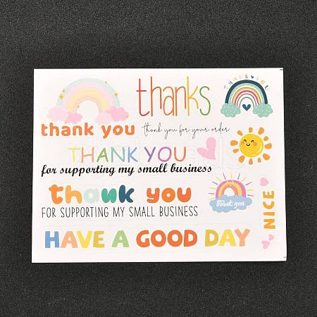 Thank You Sticker DIY-A018-05-1