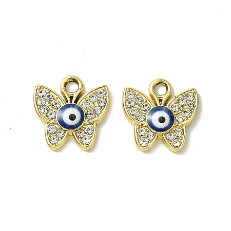 UV Plating Alloy Enamel Pendants FIND-B039-01G-03-1