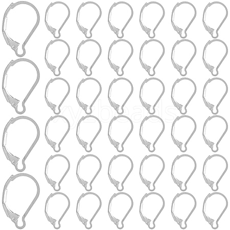 SOFPLATE 304 Stainless Steel Leverback Earring Findings STAS-SP0001-05B-1