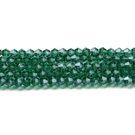 Transparent Electroplate Glass Beads Strands LS-EGLA-A039-T3mm-A10-1