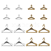 HOBBIESAY 80Pcs 4 Colors Tibetan Style Alloy Pendants FIND-HY0002-18-1