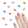 HOBBIESAY 24Pcs 6 Colors Resin Rhinestone Cabochons MRMJ-HY0002-50-1