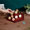 Wooden Coin Display Cases AJEW-WH0270-603-3
