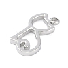 Non-Tarnish 304 Stainless Steel Charms STAS-L022-400P-2