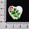 Handmade Bumpy Millefiori Glass Beads LAMP-N024-42F-3
