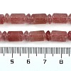 Natural Strawberry Quartz Beads Strands G-M420-C04-02-5