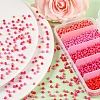 1900Pcs 5 Colors Baking Paint Glass Seed Beads SEED-YW0001-76A-4