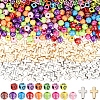 800Pcs Acrylic Beads MACR-PA0001-42-1