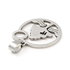 Non-Tarnish 201 Stainless Steel Pendants STAS-D190-10P-2