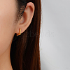 Elegant Stainless Steel Square Hoop Earrings TK6222-4