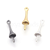 Brass Peg Bails Pendants KK-F744-01-NR-1