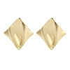 Brass Stud Earrings Findings EJEW-B063-02G-01-1