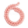 Synthetic Coral Flower Rose Beads Strands CORA-U001-01A-02-2