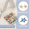 48Pcs 12 Style Alloy Enamel Pendants ENAM-TA0001-73-12