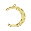 Alloy Micro Pave Cubic Zirconia Pendants PALLOY-F249-08-3