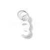 925 Sterling Silver Figure Charms STER-M093-05S-03-1