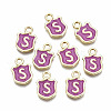 Alloy Enamel Charms ENAM-T012-03S-RS-1