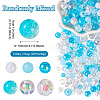 Transparent & Opaque Acrylic Bead LS-OACR-TAC0002-08C-5