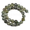 Natural Prehnite Beads Strands G-P322-48-8mm-7