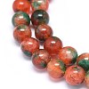 Natural Dyed Jade Beads Strands G-F601-A03-3