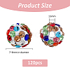 120Pcs Rhinsestone Clay Pave Beads CLAY-FH0001-27A-2