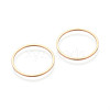 Brass Linking Rings KK-S327-06KC-20mm-2