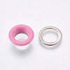 Iron Grommet Eyelet Findings IFIN-WH0023-B12-1