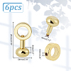 6Pcs Brass Clasps FIND-AR0006-63-2