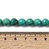 Natural Magnesite Beads Strands G-P598-E-8mm-04-5