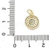 Brass Micro Pave Cubic Zirconia Pendants KK-K417-15A-G-3