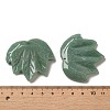 Natural Green Aventurine Carved Pendants G-K353-01B-3