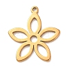 304 Stainless Steel Pendants STAS-Z204-01G-06-1