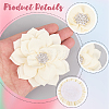 Polyester & Rhinestones Ornament Accessories DIY-WH20063-015C-5
