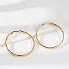 Ion Plating(IP) 304 Stainless Steel Hoop Earrings EJEW-L215-15G-5