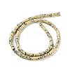 Imitation Dalmatian Porcelain Beads Strands PORC-H011-05-3