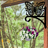 Iron Hanging Plant Hanger Bracket HJEW-WH0095-038-4
