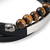 Microfiber Leather Cord Bracelets BJEW-P328-14A-2