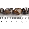 Natural Striped Agate/Banded Agate Beads Strands G-Z061-A03-01-5