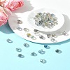 48Pcs 4 Colors Electroplate Glass Beads GLAA-FS0001-89-9