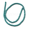 Dyed Synthetic Turquoise Beads Strands G-Z089-A04-O-4