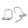 Non-Tarnish 304 Stainless Steel Leverback Earring Findings STAS-P360-02B-P-2