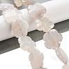Natural White Agate Beads Strands G-F769-G01-02-2